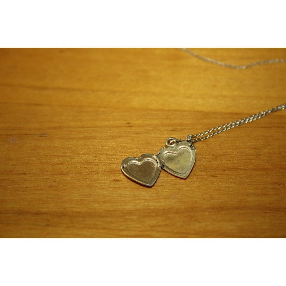 KIDDIE KRAFT 1/20 12K GF Heart Locket Necklace Vintage Gold Filled
